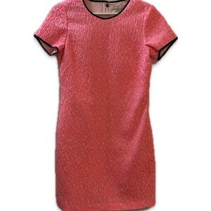 Banana Republic Pink Textured Women's Sheath Dress Size 2